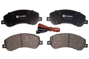 Тормозные колодки передние Low Metallic C11CR0180 C11CR0180 CWORKS