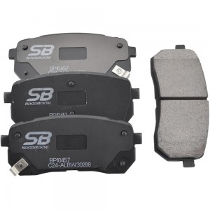 Колодки тормозные задние HYUNDAI H1 02-/iX55 3.0 08-/KIA CARNIVAL 06- BP10457 BP10457 SB NAGAMOCHI