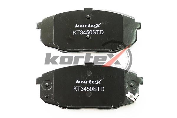 Колодки торм. KIA CEED 06-CERATO 09-HYUNDAI i30 07- перед.к-т KT3450STD KT3450STD KORTEX