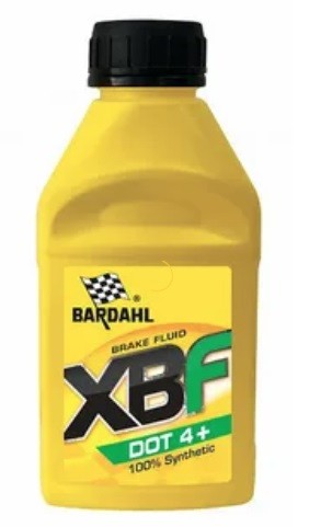 BARDAHL XBF DOT 4+ (0.45L) жидкость тормозная синт.! 5912 BARDAHL