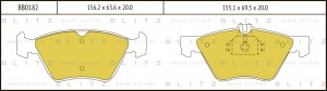 MB W202 / W210/211 20.3ММ / ATE BB0182 BLITZ