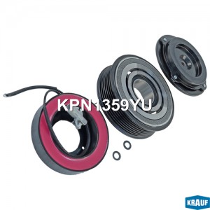 Шкив компрессора кондиционера в сборе KPN1359YU KPN1359YU KRAUF