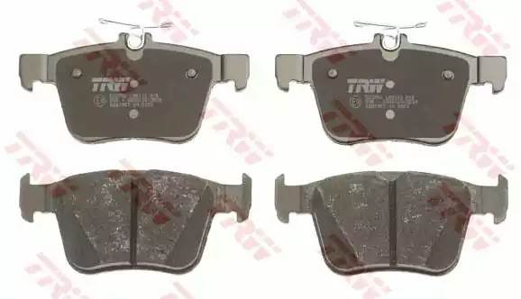 Колодки тормозные VW Golf (14-) AUDI A3 (12-),TT задние (4шт.) TRW GDB1957 TRW