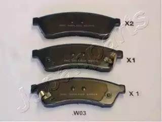 CHEVROLET EPICA (2006>) PPW03AF JAPAN PARTS GROUP