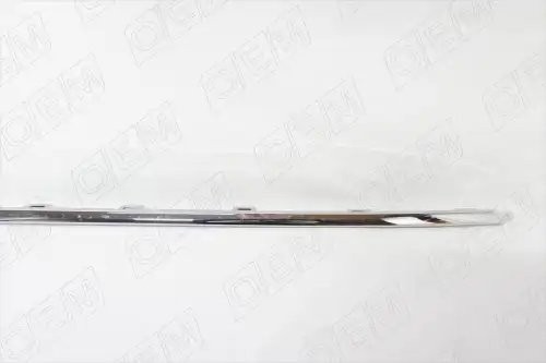 Молдинг бампера заднего центральный Volkswagen Polo sedan 5 2015-2020, хромирова OEM3721 OEMPARTS