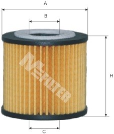 фильтр масляный!\ VW Polo,Skoda Fabia,Seat Cordoba/Ibiza IV 1.2/12V 01> TE600 MFILTER AUTOMOTIVE FILTERS