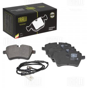 Колодки торм. Mini Cooper S/D/SD (06-) диск. перед. (в компл. с датчиком) (PF 43 PF4388 TRIALLI