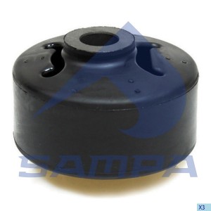 Сайлентблок SAF полурессоры задней (31.5х155х114мм) SAMPA 075057 SAMPA