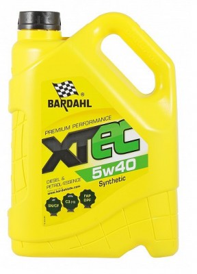 Масло моторное BARDAHL XTEC MB 229.51 MB 229.31/229.52 5W40 синт.5л 36343 BARDAHL