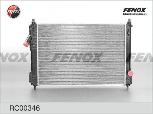 радиатор системы охлаждения !AКПП\ Chevrolet Aveo T250/T255 1.4 06> RC00346 FENOX