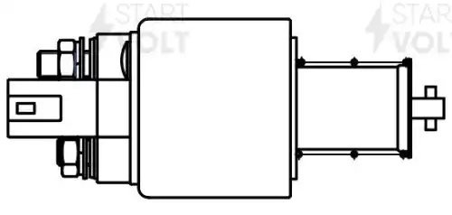 Реле втягивающее стартера VSR 0851 START VOLT
