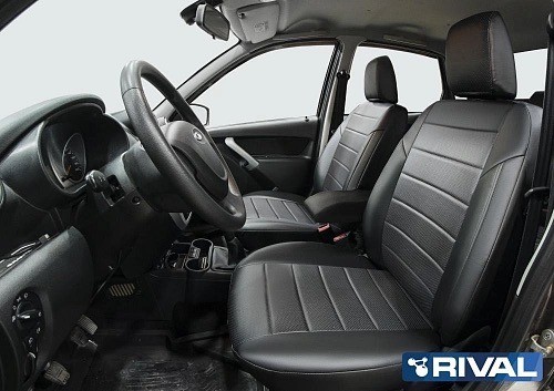 SC.6001.1 авточехлы!строчка 40, 60 эко-кожа\Datsun on-DO, Lada Granta (кр. Drive SC.6001.1 RIVAL