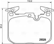 Колодки торм. BMW 1 (F20) (11-) диск. перед. т/с Brembo (в компл. с датчиком) (P PF4020 TRIALLI