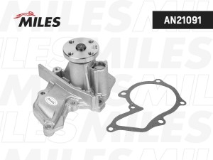 Насос водяной FORD FOCUS 1/2 FIESTA/FUSION/MAZDA/VOLVO 1.4/1.6 95- (DOLZ F133) A AN21091 MILES