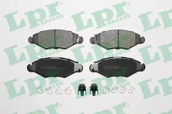 Комплект тормозных колодок 05P903 05P903 LPR
