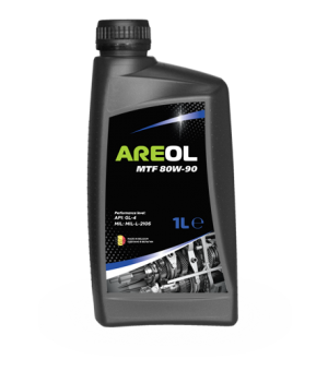 AREOL MTF 80W90 (1L) трансмис. минерал. масло для МКПП! API GL-4, MIL-L-2105 80W90AR077 AREOL
