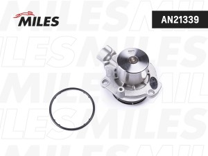 Насос водяной VW Golf (13-)/Passat (15-)/Tiguan (16-)/ AUDI A3 (15-)/A4 (16-) AN AN21339 MILES