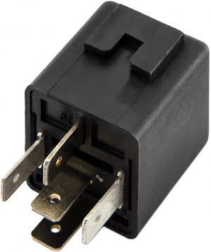 Реле электромагнитное 12V 5-ти контактное 30/20А переключающее ЭМИ 98.3777-01 EMI