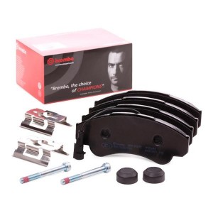 P23092 959 01=221948 !колодки дисковые п.\ Peugeot Boxer 350 Models, Fiat Ducato P23092 BREMBO