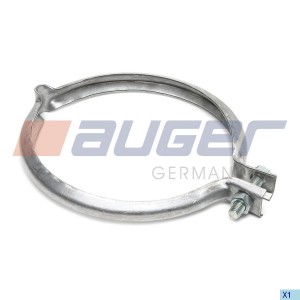 хомут промежуточной трубы глушителя !круглый зажим. болтом \DAF 95XF 95.380-480 70096 AUGER