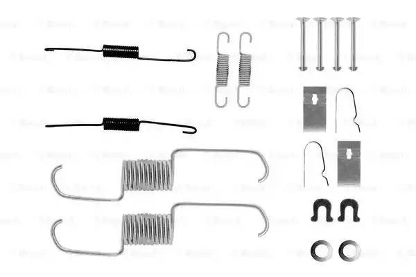 Ремкомплект HONDA Accord (85-89) колодок задних барабанных BOSCH 1 987 475 252 BOSCH