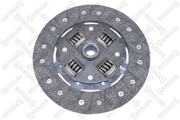 диск сцепления!\ VW Golf 1.6D/TD 89-91/Golf, Seat Toledo 1.9D/TD 91-99 07-00025-SX STELLOX