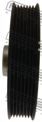 Шкив коленвала NISSAN QASHQAI J10E 2006.12-2013.12 NDS-J1016 NDS-J1016 FEBEST