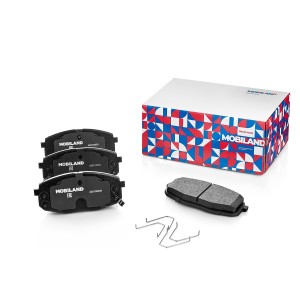 Колодки тормозные дисковые передние (4 шт.) с п/шум. пласт. для а/м HYUNDAI CRET 429103030 MOBILAND