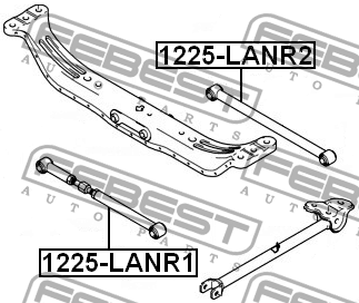 HYUNDAI COUPE (GK) (2002>)/ELANTRA (2000-2005) 1225-LANR1 FEBEST