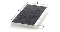 Фильтр салонный угольный CUK5366 CUK5366 MANN FILTER