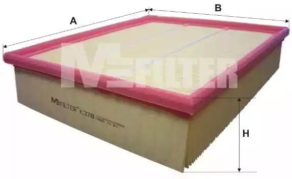 фильтр воздушный! 70-277/315\ MB 208D/308D OM601/602 95> K 378 MFILTER AUTOMOTIVE FILTERS