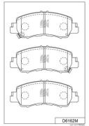 Замена на D6162MH Колодки тормозные дисковые D6162M D6162M MK KASHIYAMA