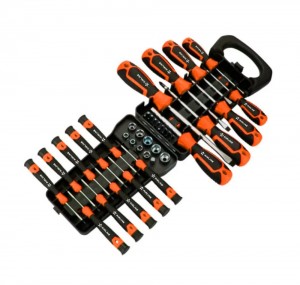 Набор отвёрток, бит и головок 44 пр. холдер (SL, PH, PZ, HEX, TORX) блистер (ATA ATAU044 AIRLINE