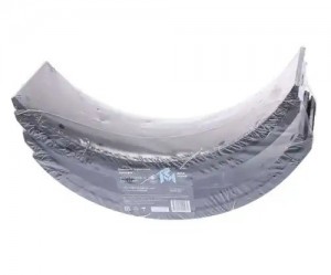 Накладка тормозной колодки УРАЛ сверленая расточен. комплект 4шт. с заклепками M 35033004 MEGA POWER