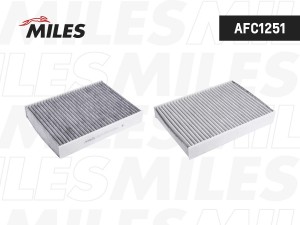 Фильтр салона угольный RENAULT SCENIC III (FILTRON K1267A) AFC1251 AFC1251 MILES