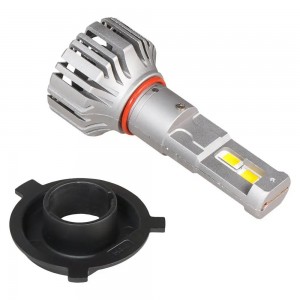 Лампa светодиод. H4, 12/24В, 50Вт, 3000К (Желтый), 9200Лм, для линз. оптики, 2 ш AEAR214 AIRLINE