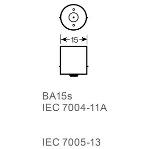 Лампа накаливания P21W 12V 21W BA15s Original Pro (уп-ка 10 шт. цена за 1шт) 0121310 MAYAK