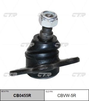 Опора шаровая VW Golf 4 AUDI A3 SKODA (96-) правая CTR CB0455R CTR