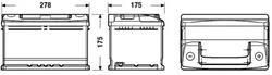 АКБ Classic 65Ah 540A 278x175x175 (-+) EC652 EC652 EXIDE