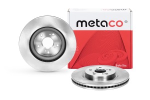 Диск тормозной передний вентилируемый 3050399 3050399 METACO