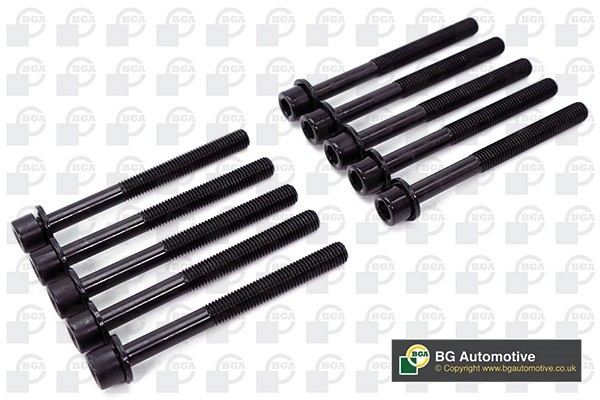 к-кт болтов ГБЦ! 10шт.\ Nissan X-Trail/Altima 2.0/2.5 01> BK3356 BG AUTOMOTIVE