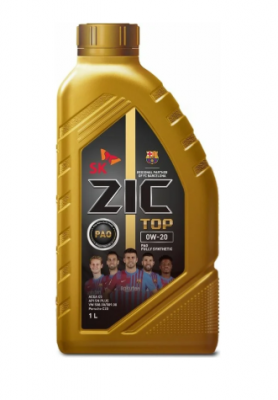 Масло моторное синтетическое ZIC TOP LS 0W-20, 1л 132679 132679 ZIC