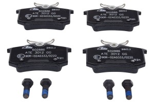 13.0460-2886.2 GDB1330=TAR1083=263 05=229986 !колодки дисковые з.\ Audi A4/A6/Al 13.0460-2886.2 ATE