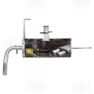 Глушитель Mitsubishi Lancer X (07-) 1.8i осн. (алюм. сталь) (EMM 1106) EMM 1106 TRIALLI