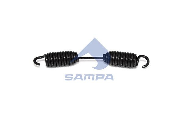Пружина SAF полуприцепа колодок стяжная (232х31.3х4.0) SAMPA 075032 SAMPA