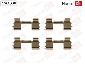 Комплект установочный тормозных колодок FIAT DUCATO 07-06- , PEUGEOT BOXER 04-06 77AA330 MASTER KIT