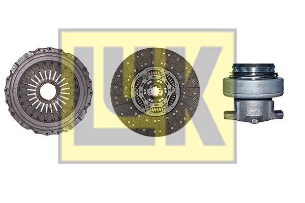 Комплект сцепления MAN TG-A (КПП ZF 16S151/181) (ф430х2"-10N) 643320100 LUK