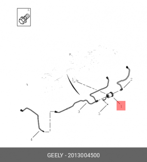 Фильтр топливный GEELY Atlas OE 2013004500 GEELY