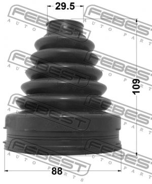 Пыльник ШРУСа внутренний FORD TRANSIT TT9 2006-2013 2115-TT9T 2115-TT9T FEBEST