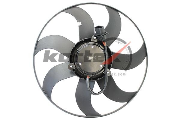 Вентилятор радиатора VW Polo Sedan (10-)Skoda Rapid (12-) (LFc 1853) KFD086 KFD086 KORTEX
